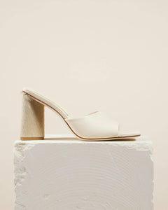 Shell Mule, Cream - Dear Frances