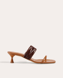 Bow Sandal, Tan - Dear Frances