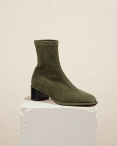 Iris Boot, Moss Green IRIS BOOT dear-frances 
